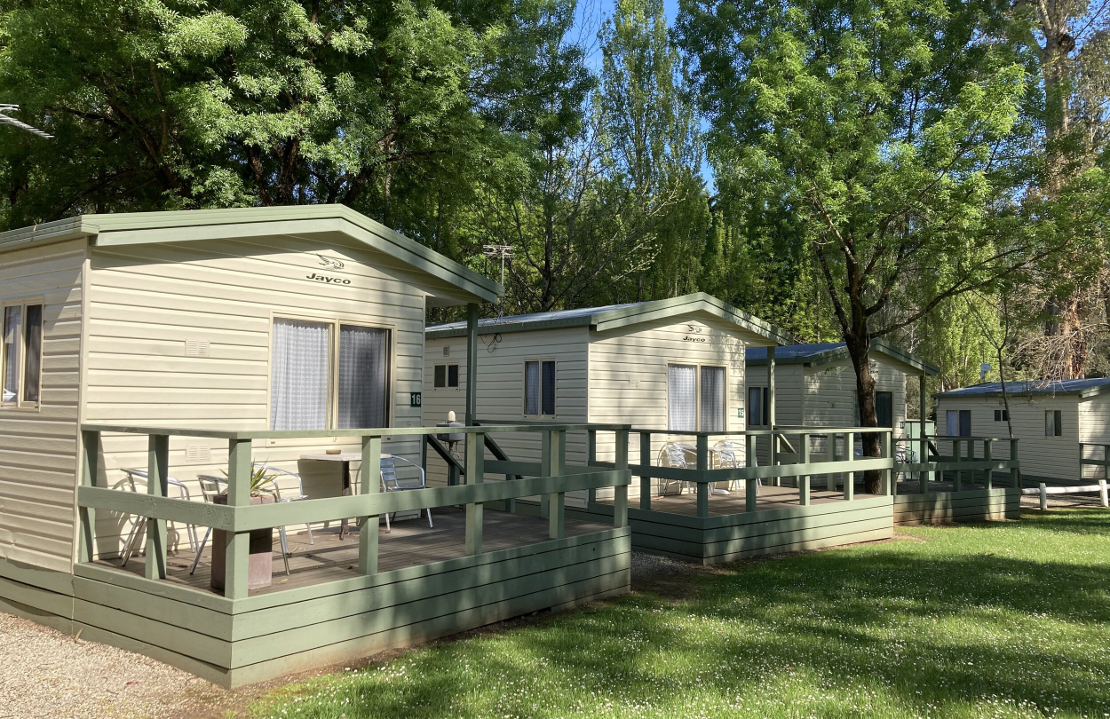 River View and Garden View Cabins