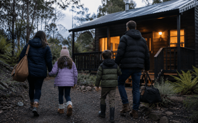 Where to stay near Lake Mountain for snow season